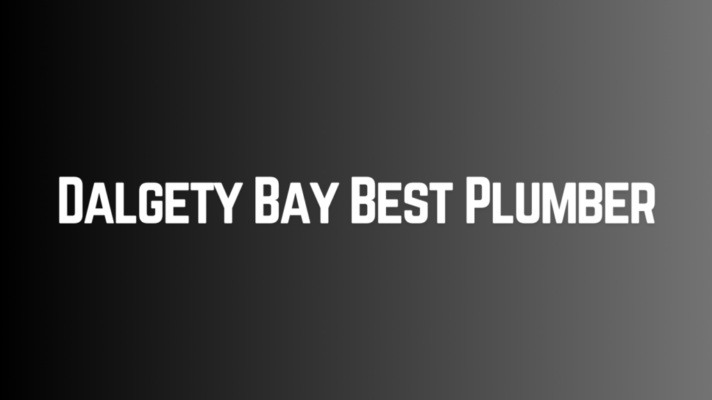 Dalgety Bay Best Plumber